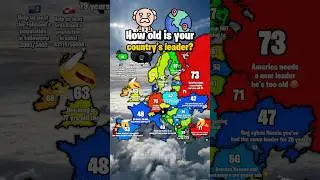 How old is the leader of your country? | ItaliaMapping #fypシ゚viral #mapping #mapper #geography #map