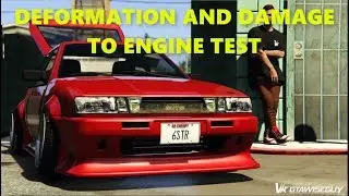 Gta V - Test deformation and damage to engine