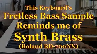 Fretless Bass Sample Reminds Me Of Synth Brass