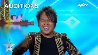 Ferdinand Abcede The FOOD REGURGITATOR | Asia's Got Talent 2019 on AXN Asia