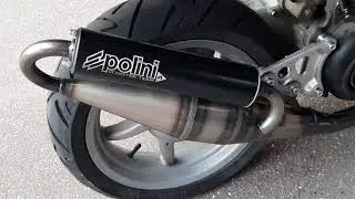 Aprilia sr50  Polini scooter team 4 Sound