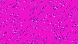 Pink screen Pixel rain effect
