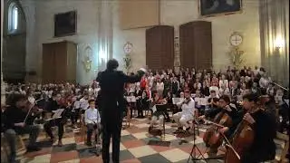 La mañana del día de San Frutos 2024 en Segovia. Villancico, acto e himno. 25/10/2024