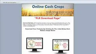 Fast Money Methods Online Cash Crop Review