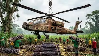 Rebuilding an AH 64E Apache from a Thai sugarcane field after a horrific explosion!