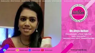 Ms.Divya Nathan Pink Ambassador of India Turns Pink
