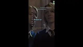 The Weasley twins' funniest moments #HarryPotter #FredWeasley #GeorgeWeasley #WeasleyTwins