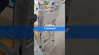 Folding Conveyor. #futianroller #conveyorroller #idlerroler #pulley