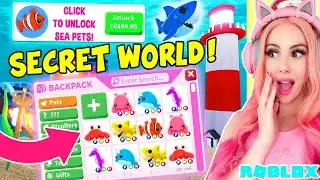 I Found A NEW TOP *SECRET* UNDERWATER WORLD IN Adopt Me! Roblox Adopt Me