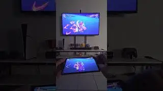 Probando si la PlayStation portal tiene lag en juegos competitivos en l&iacute;nea.