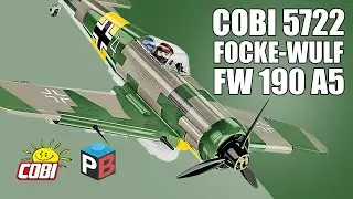 Focke - Wulf Fw 190 A5 - COBI 5722 - Stop motion Speed build