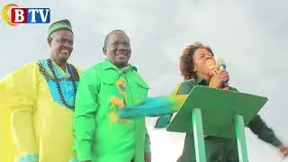 MFALME MASUBO (SIMBA WA VITA )NDANI YA UZINDUZI BUNDA VIJIJINI 