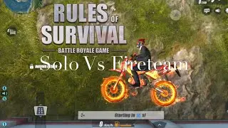 Solo VS Fireteam ( WRO ) Rules Of Survival Cambodia | PrivatePlork