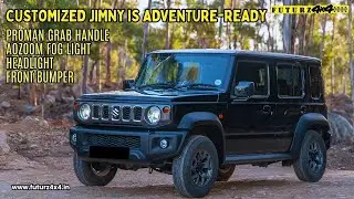 Fully Customized Jimny   Customized Jimny is Adventure Ready @Futurz4x4