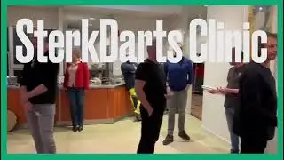 🎯Darts Clinic | Tony West, 🎤Edwin Van Amerongen en John Sterk | Gemeente Oegstgeest.