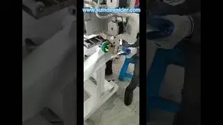 Hot air welder machine for pvc seam welding