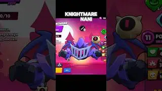 NEW KNIGHTMARE NANI SKIN | SNEAK PEEK #shorts #brawlstars