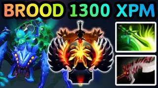 🔥 BROODMOTHER CARRY 22 KILLS WITH 1300 XPM DOMINATION &mdash; DOTA 2 GAMEPLAY 🔥