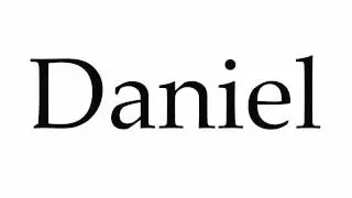 How to Pronounce Daniel