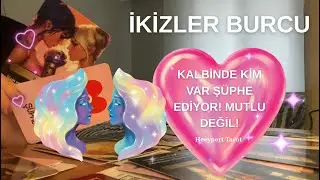 İKİZLER BURCU: Kalbinde kim var şüphe ediyor!Mutlu değil!#ikizler#ikizlerburcu#burç#burçlar#tarot#ff