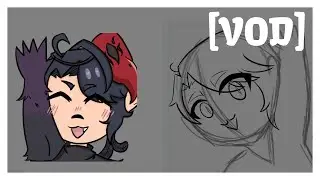 [KrowvidaeLee VOD] Some chill art... yes?