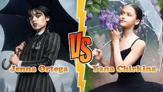 Jenna Ortega VS Yana Chirkina Transformation 🌈 MiniToStar From Baby To 2026