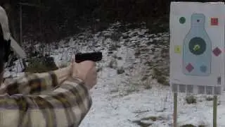 17 shot 1 hole group in 8 point 5 seconds with Glock 17