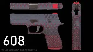 P250 | Crimson Kimono - ALL 1000 PATTERNS CS2