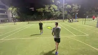 20260122 Second 4 games doubles Luke Mark Alex Charles