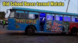 🎥 Мой опыт посадки в винтажные автобусы MATATU, которые все еще курсируют по дорогам Кении - 🚌ТЕС...
