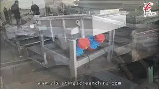 linear sieve machine for calcium carbonate