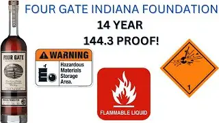 Four Gate Indiana Foundation 14 year-old Bourbon: #386