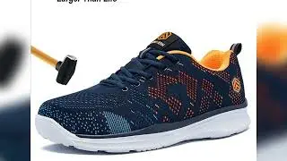 A must-have product!&nbsp;LARNMERN Safety Shoes for Men Puncture Proof Steel Toe Work Shoes Anti-slip C
