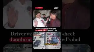 #kanpur Lamborghini Crash: KK Mishra Says Chauffeur, Not Son Shivam, Was Driving