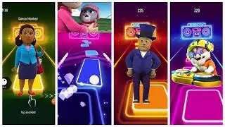 PAW Patrol Music Tiles Hop &ndash; Skye&rsquo;s Beat Jump Game!