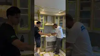 5-Day kitchen cabinet painting training #cabinetpainting #pintor #painters
