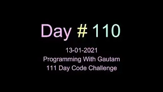 MongoDB Database in python | 111 Day code Challenge | Programming with Gautam