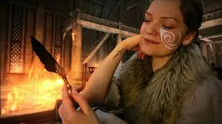 Skyrim ASMR 🏹 Cold Night in the Skaal Village (You're sick)