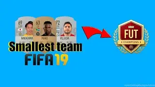 using the smallest team in fut champions .