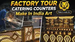 Direct Factory Catering Counter | Manufacturing & Wholesale Price #FactoryTour#CateringCounters