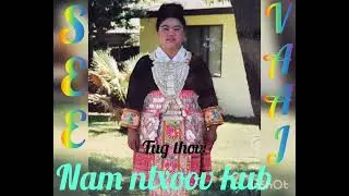 Vim thaum hluas tsiw paub taab, koj txhaj tu sab ib siwm neej tsis nov qaab.  6/26/25. SEE VAAJ