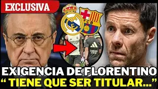 🚨Florentino convoca a Xabi Alonso y exige un TITULAR SORPRESA para el Cl&aacute;sico
