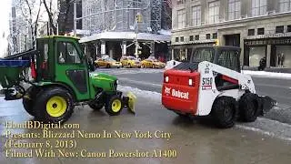 Canon Powershot A1400 Review - Blizzard Nemo In New York City