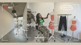 empty'(ish) first office + fashion studio tour 2023 ☆