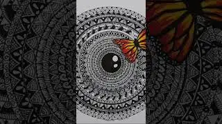 Mandala art circle 🎨🫶🏻￼