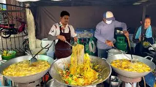 Asian Cooking Master! 5 Famous Chef Cooking The Most Popular Asian Dishes | Thai Street Food
