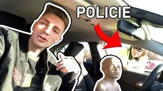 FIGURÍNA ZA VOLANTEM - PRANK NA POLICII 👮🏼‍♂️