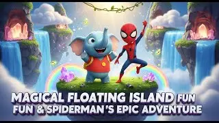 The Floating Island Adventure - Bao the Elephant & Spider-Man Kid&rsquo;s Magical Journey