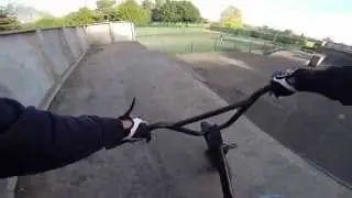 BMX Back Flip & Three POV Chest Mount Down The Local