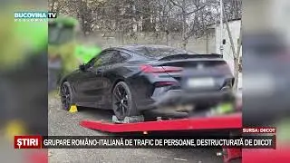 Grupare rom&acirc;no-italiană de trafic de persoane, destructurată de Diicot